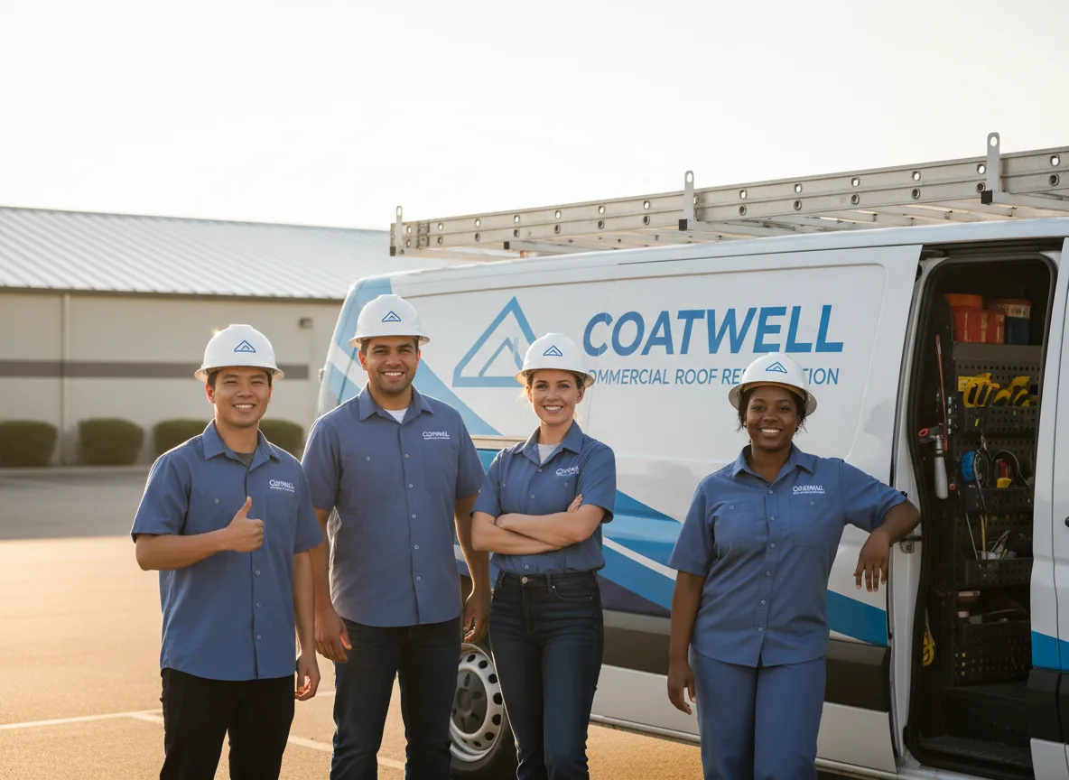 Commercial roof coating company in Castaic, CA